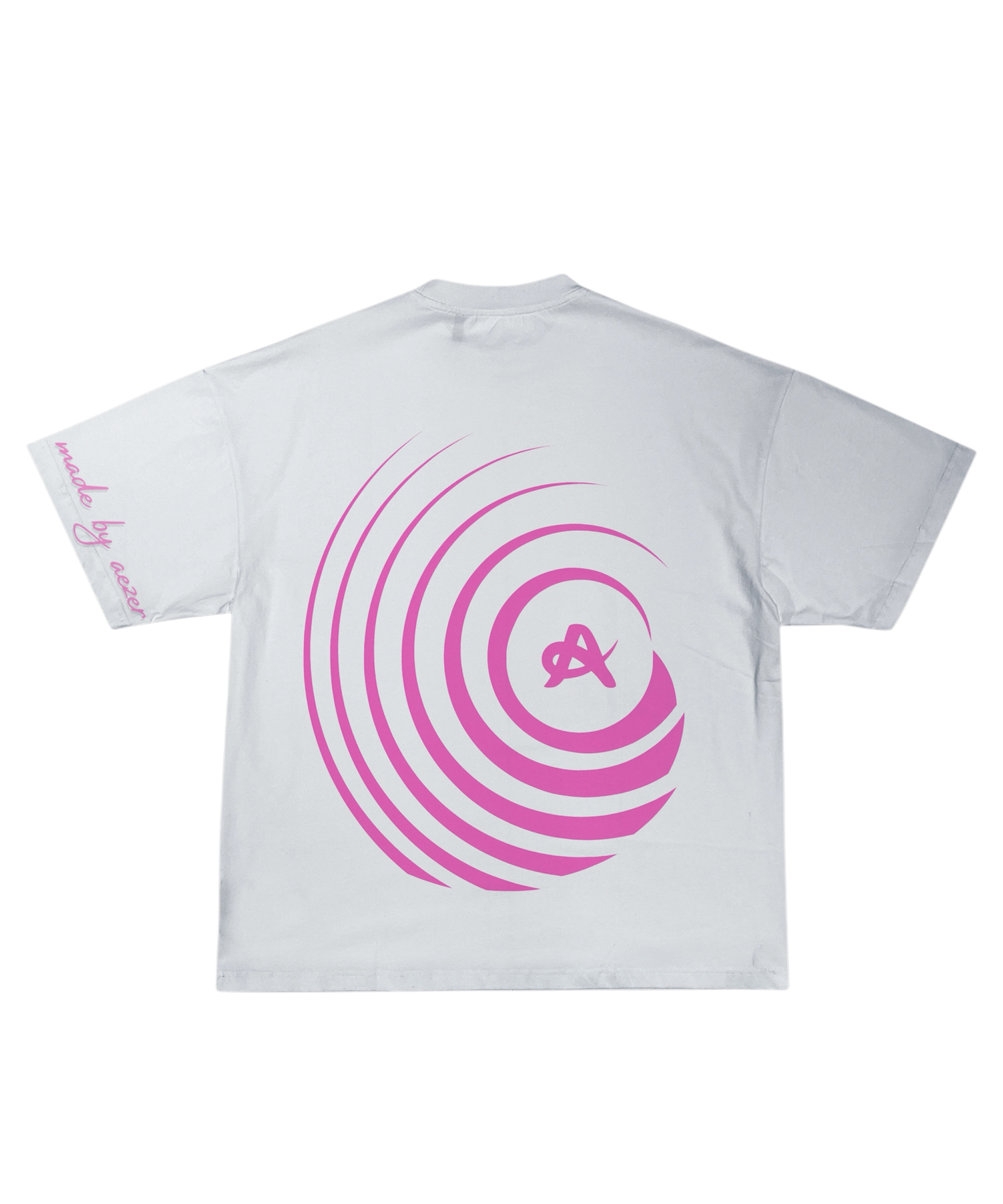 T-SHIRT PINK/WHITE